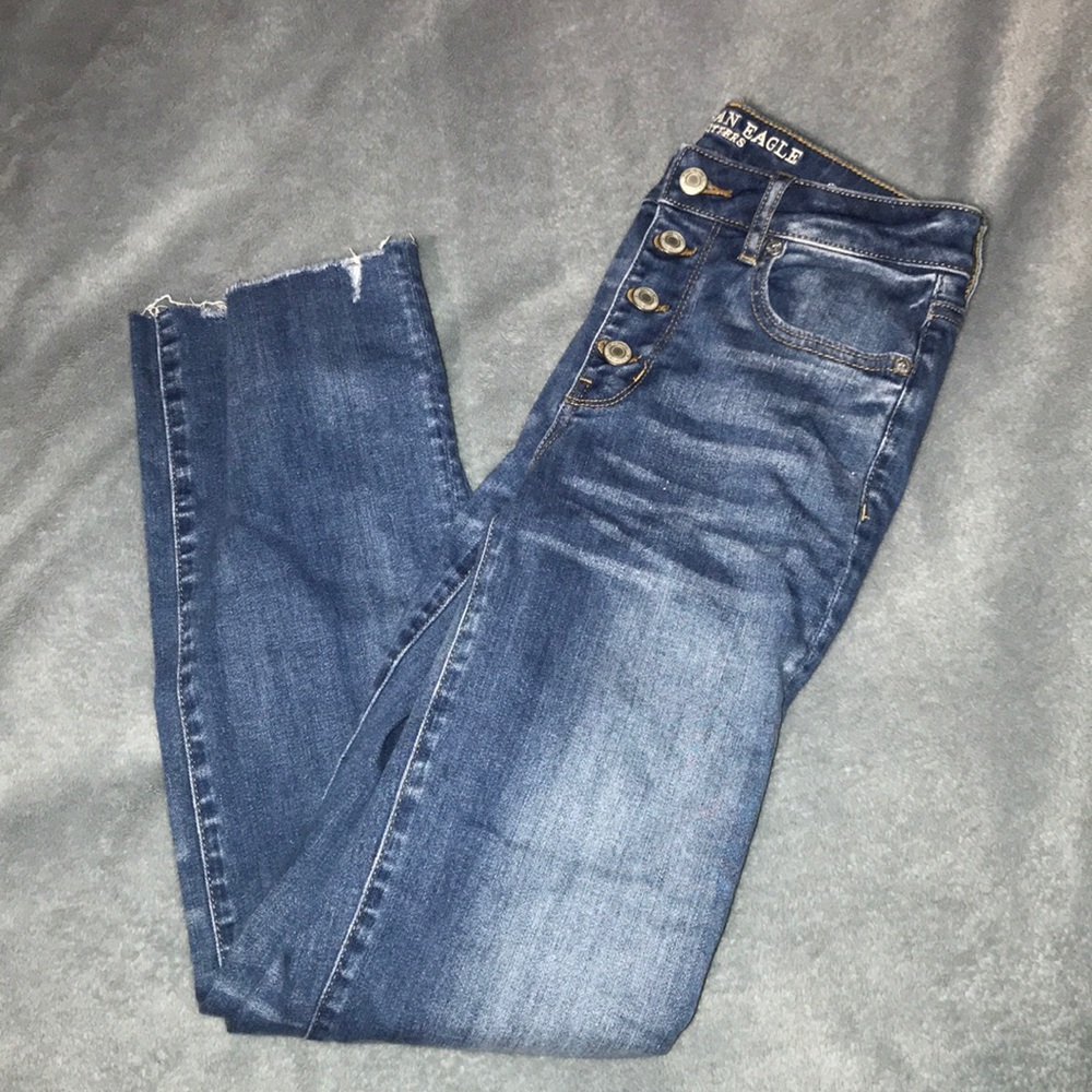 American Eagle Crop Flare Jeans